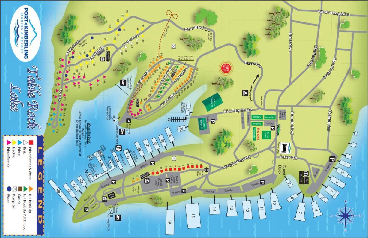 Port Of Kimberling Marina & Resort Kimberling City Exterior photo